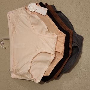 5 super soft panties